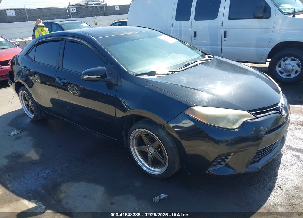 2016 TOYOTA COROLLA LE VIN: 5YFBURHE3GP458780