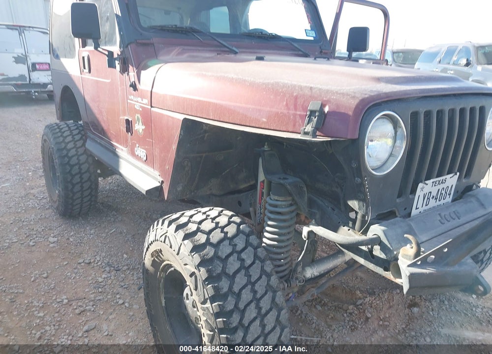 2001 JEEP WRANGLER SAHARA VIN: 1J4FA59S71P326941