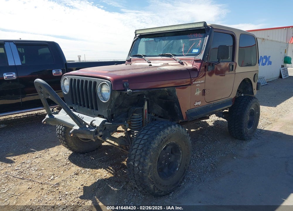 2001 JEEP WRANGLER SAHARA VIN: 1J4FA59S71P326941