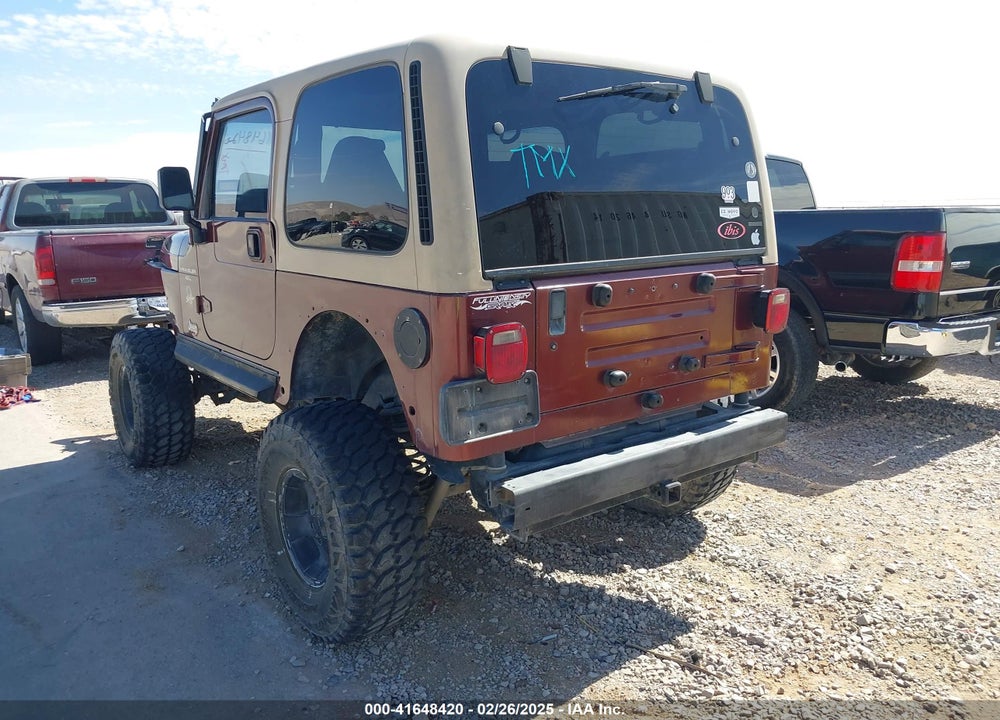 2001 JEEP WRANGLER SAHARA VIN: 1J4FA59S71P326941
