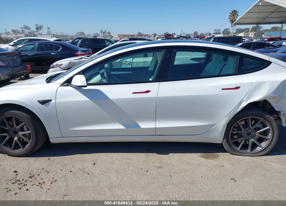 2022 TESLA MODEL 3 VIN: 5YJ3E1EA5NF251126
