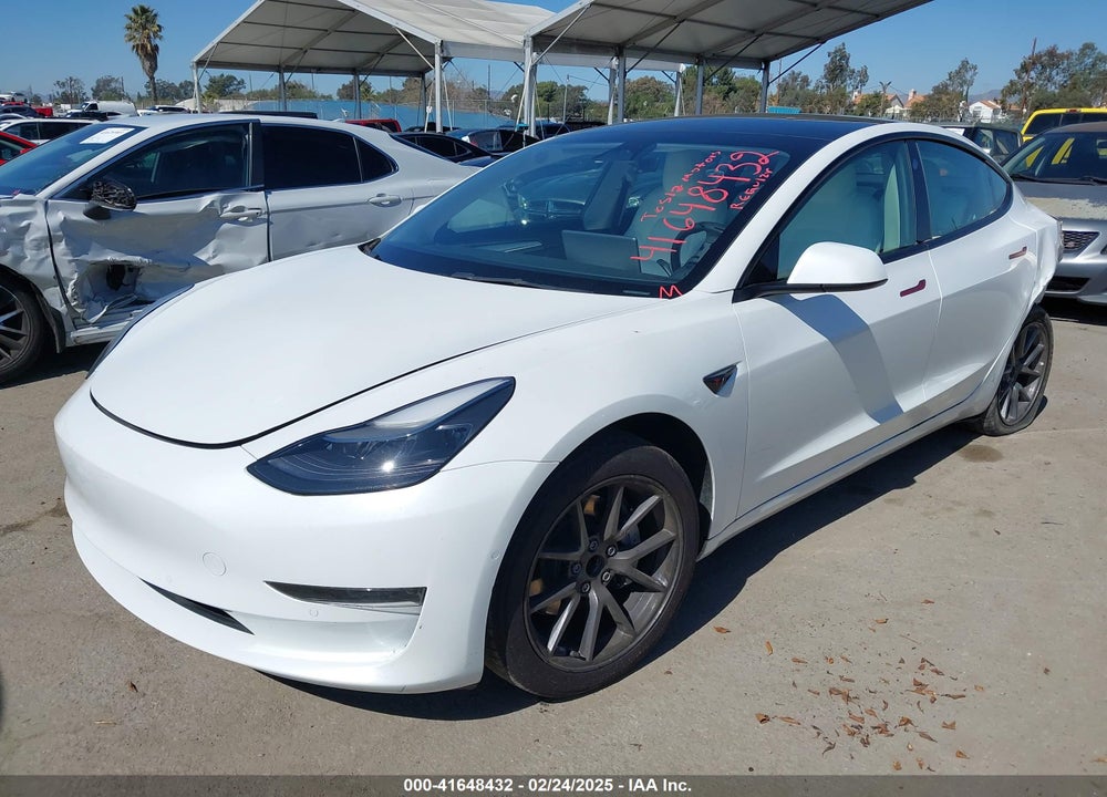 2022 TESLA MODEL 3 VIN: 5YJ3E1EA5NF251126