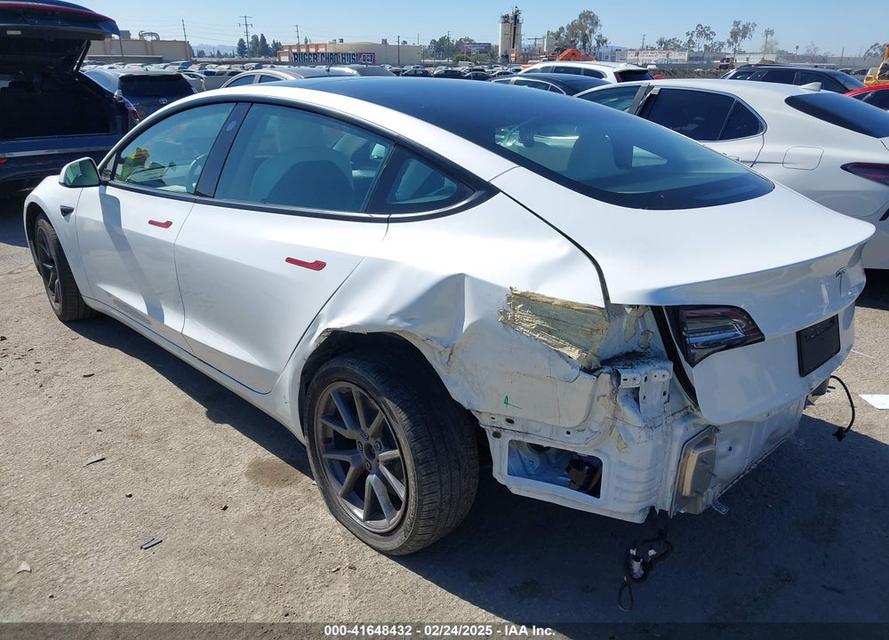2022 TESLA MODEL 3 VIN: 5YJ3E1EA5NF251126