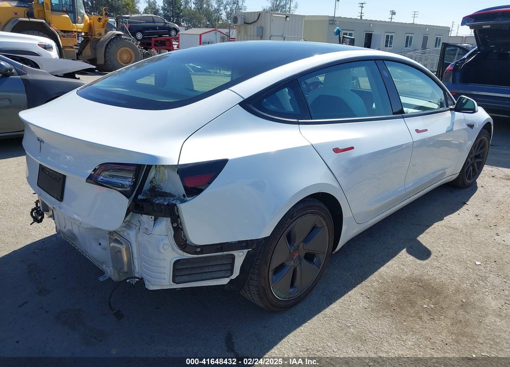 2022 TESLA MODEL 3 VIN: 5YJ3E1EA5NF251126