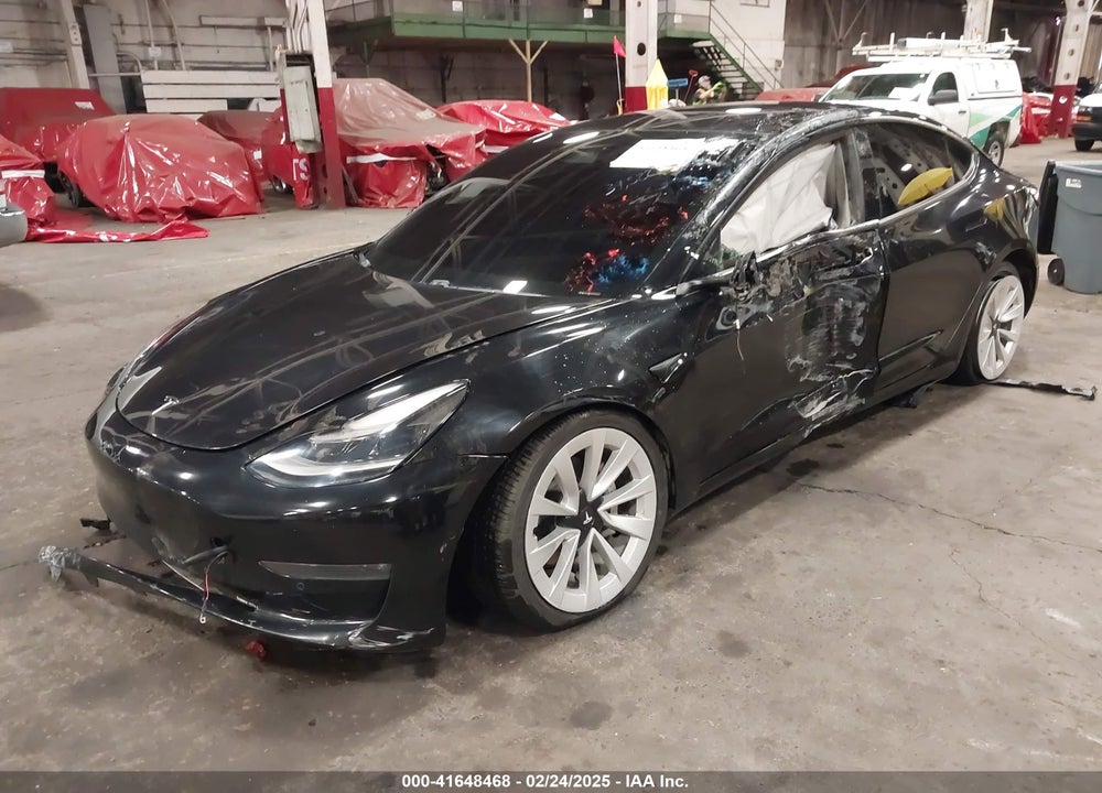 2021 TESLA MODEL 3 VIN: 5YJ3E1EB2MF005917
