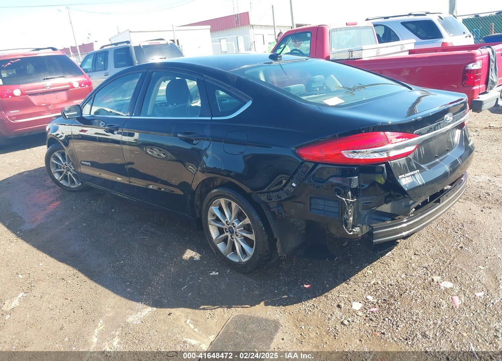 2017 FORD FUSION HYBRID VIN: 3FA6P0LU6HR381889