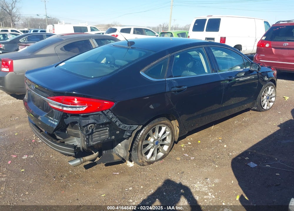 2017 FORD FUSION HYBRID VIN: 3FA6P0LU6HR381889