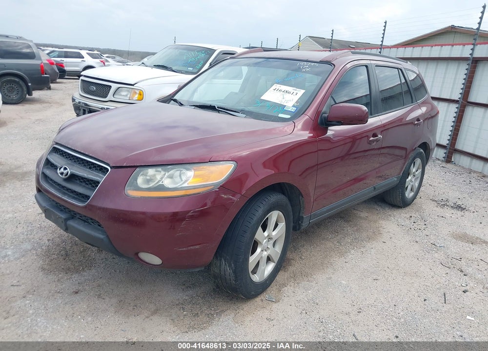 2008 HYUNDAI SANTA FE LIMITED/SE VIN: 5NMSH13E78H143795