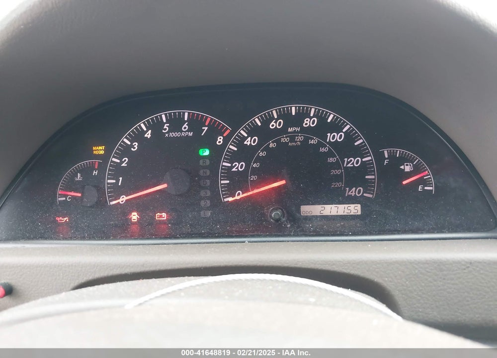 2006 TOYOTA CAMRY LE VIN: 4T1BE32K66U123440
