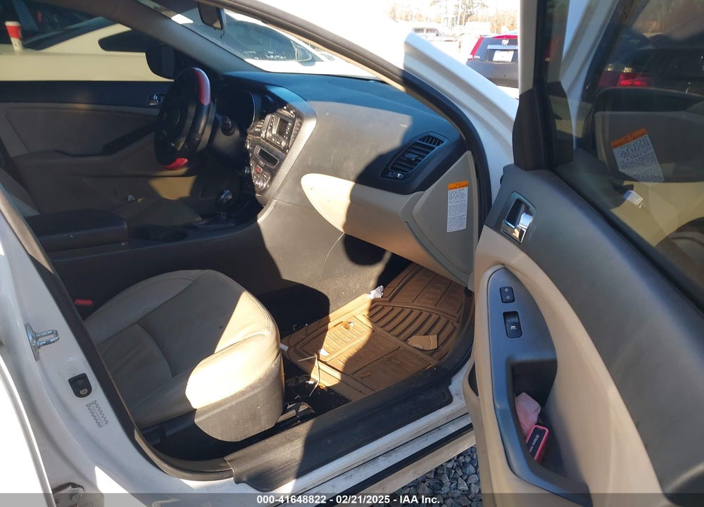 2013 KIA OPTIMA HYBRID VIN: KNAGM4AD2D5044521
