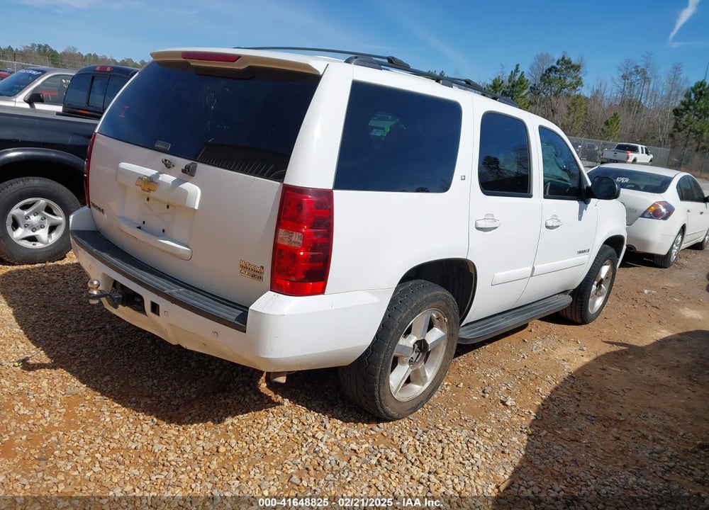 2007 CHEVROLET TAHOE LT VIN: 1GNFC13087R374744