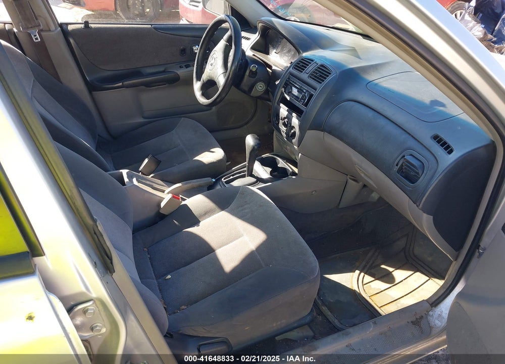 2003 MAZDA PROTEGE VIN: JM1BJ225X30156206