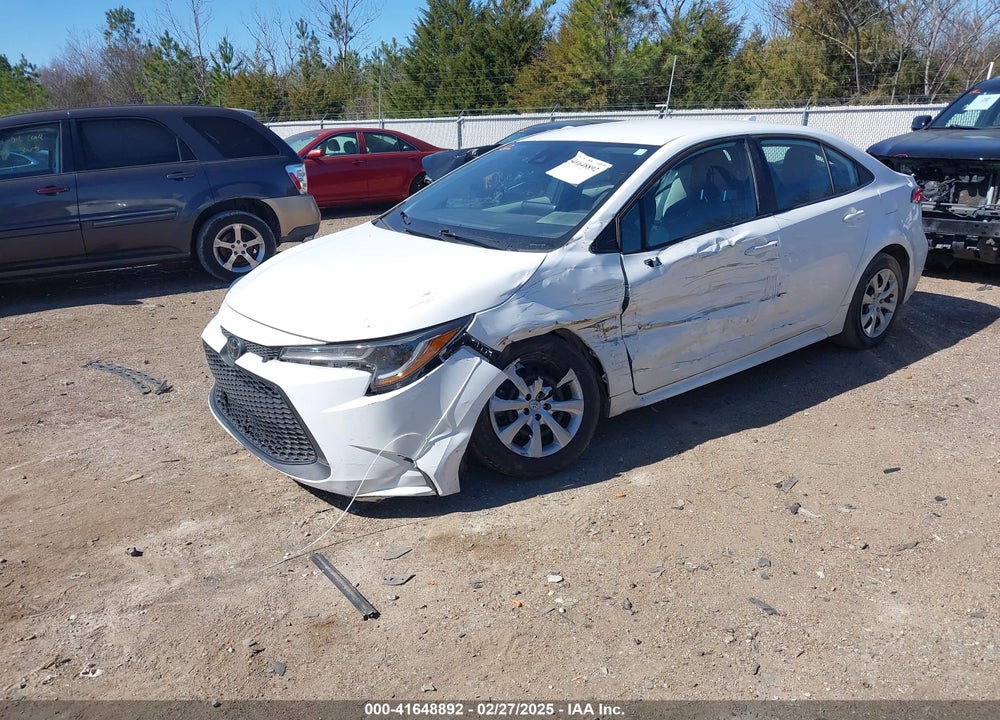 2022 TOYOTA COROLLA VIN: 5YFEPMAE9NP338948