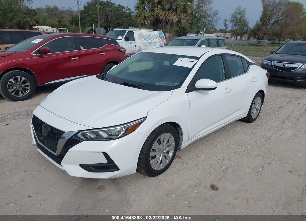 2021 NISSAN SENTRA VIN: 3N1AB8BV8MY227375