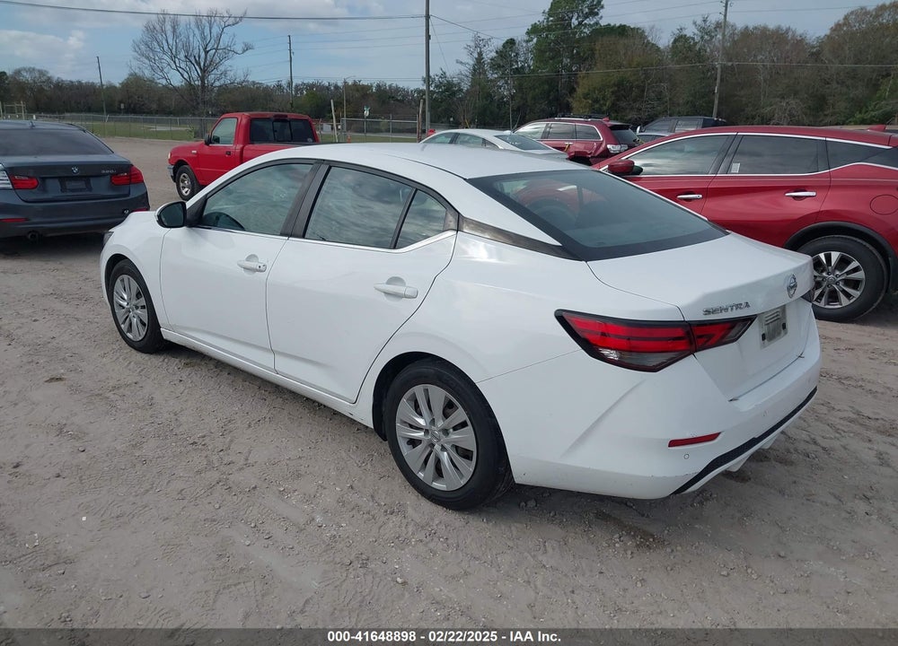 2021 NISSAN SENTRA VIN: 3N1AB8BV8MY227375