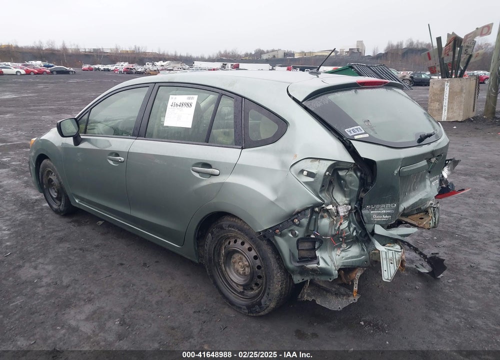 2014 SUBARU IMPREZA VIN: JF1GPAA69E9322650