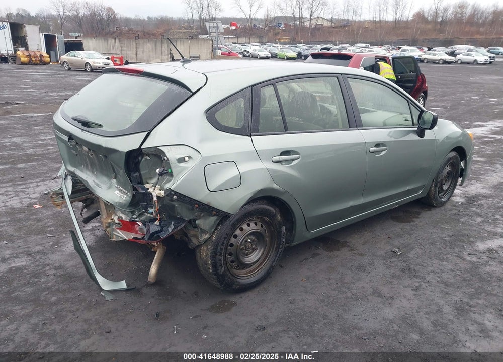 2014 SUBARU IMPREZA VIN: JF1GPAA69E9322650