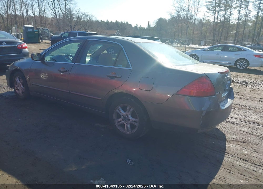 2007 HONDA ACCORD VIN: 1HGCM56797A207589