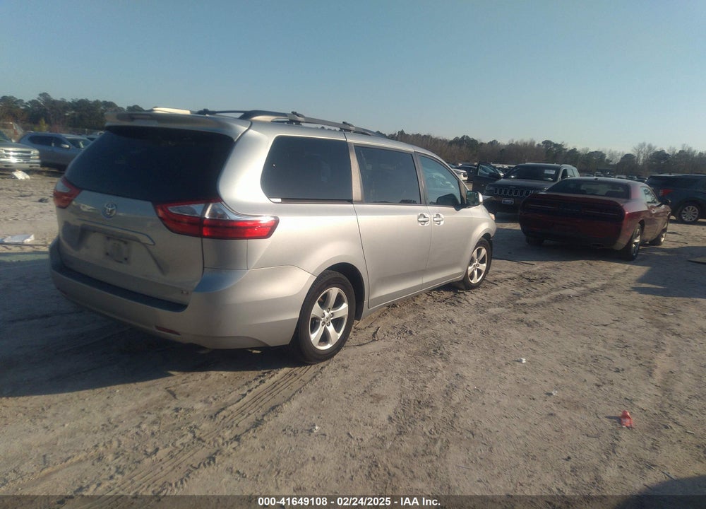 2015 TOYOTA SIENNA VIN: 5TDKK3DC5FS599850