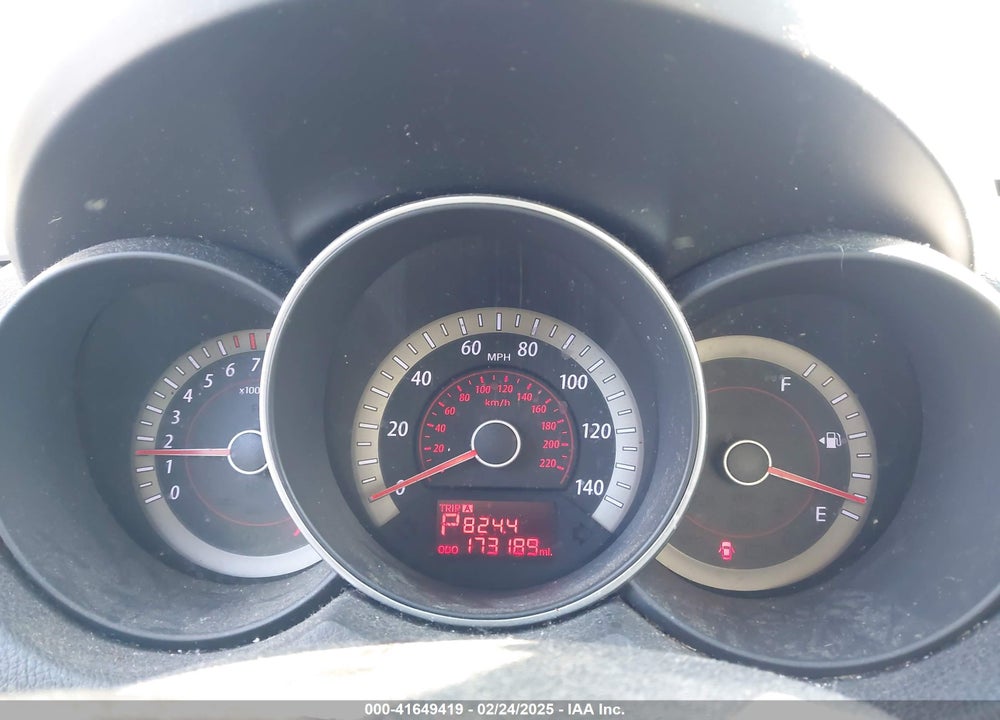 2011 KIA FORTE EX VIN: KNAFU4A28B5401580