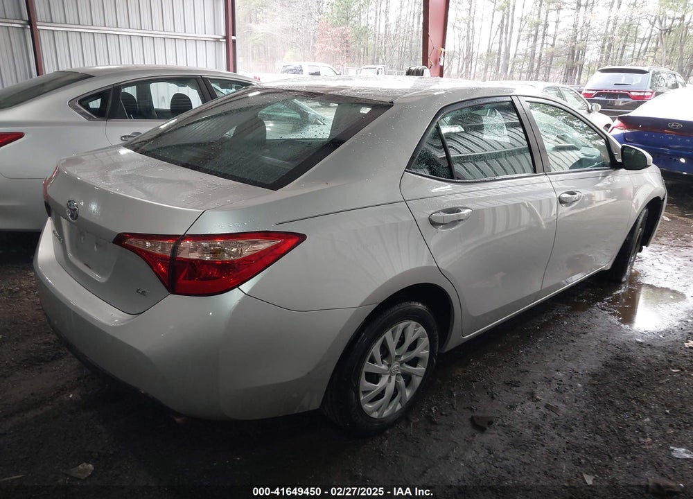 2018 TOYOTA COROLLA VIN: 2T1BURHE6JC062978