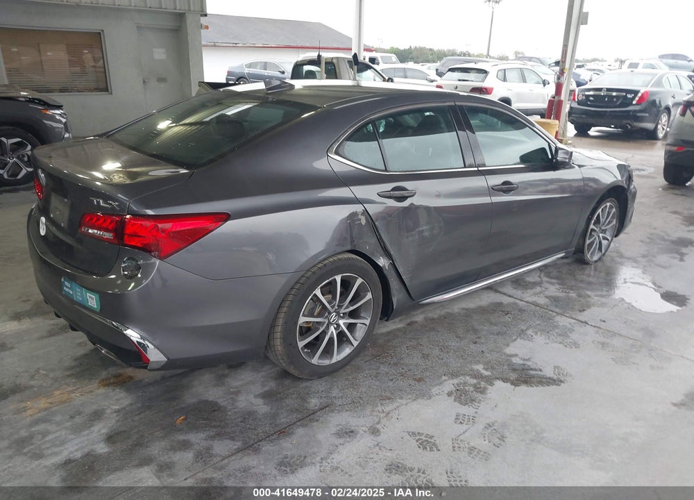 2018 ACURA TLX TECH PKG VIN: 19UUB2F5XJA011787