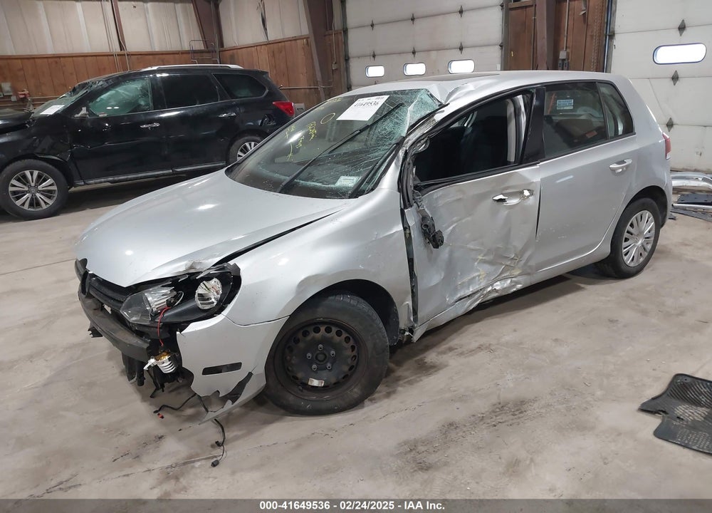 2010 VOLKSWAGEN GOLF 4-DOOR VIN: WVWDB7AJ9AW380191