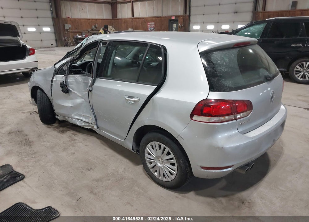 2010 VOLKSWAGEN GOLF 4-DOOR VIN: WVWDB7AJ9AW380191