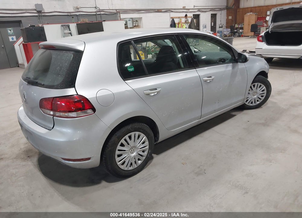 2010 VOLKSWAGEN GOLF 4-DOOR VIN: WVWDB7AJ9AW380191