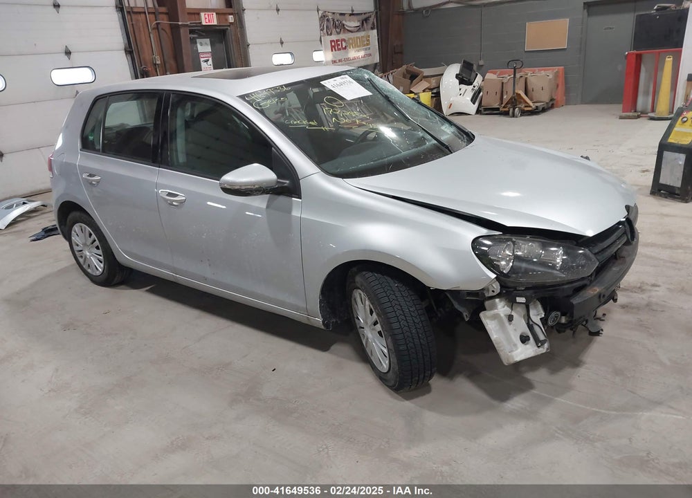 2010 VOLKSWAGEN GOLF 4-DOOR VIN: WVWDB7AJ9AW380191
