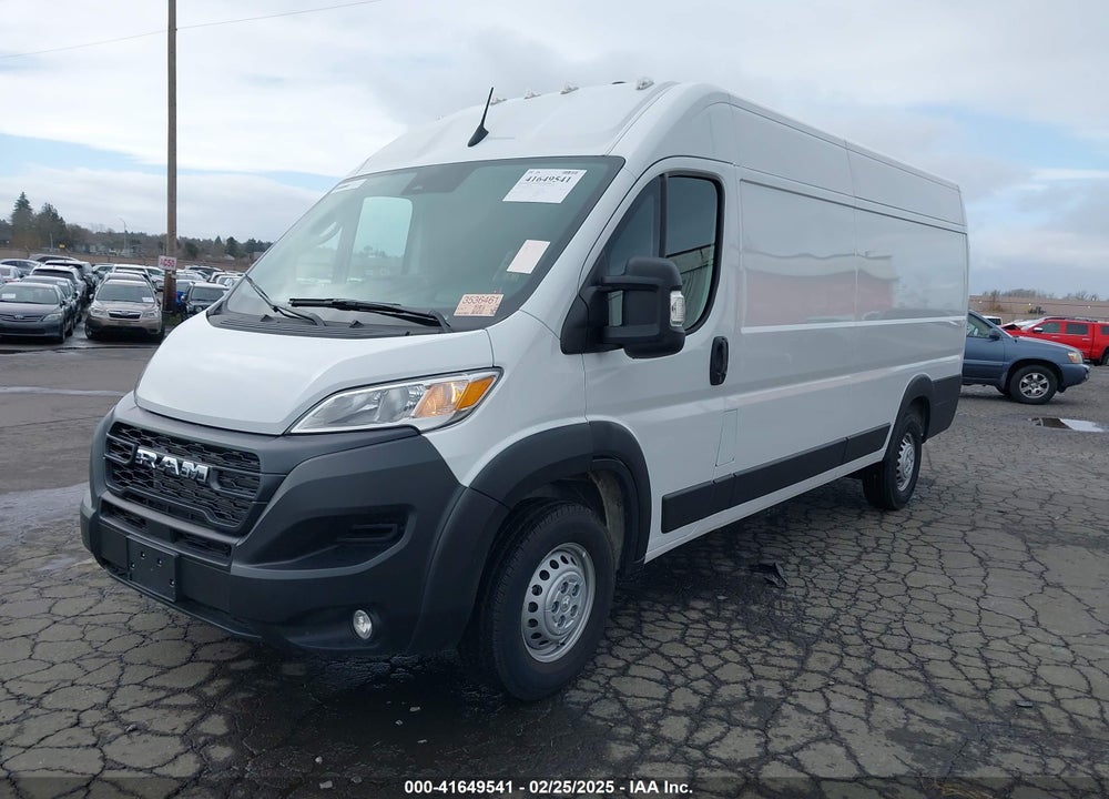 2025 RAM PROMASTER 3500 CARGO VAN TRADESMAN HIGH ROOF 159 WB EXT VIN: 3C6MRVJG6SE517756