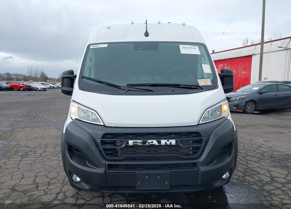 2025 RAM PROMASTER 3500 CARGO VAN TRADESMAN HIGH ROOF 159 WB EXT VIN: 3C6MRVJG6SE517756