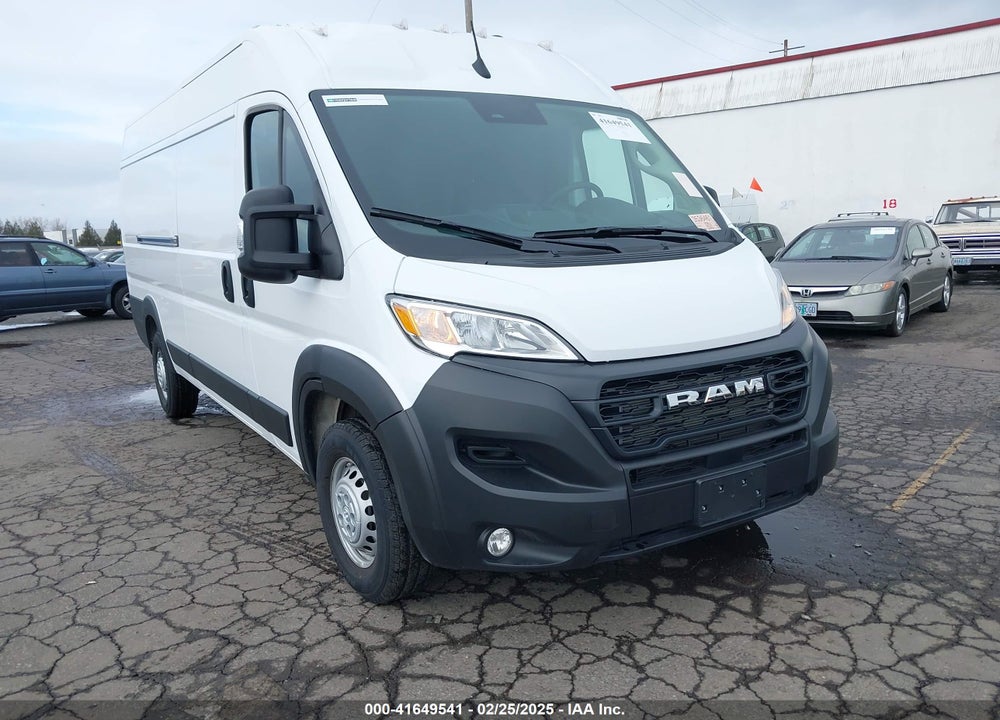 2025 RAM PROMASTER 3500 CARGO VAN TRADESMAN HIGH ROOF 159 WB EXT VIN: 3C6MRVJG6SE517756