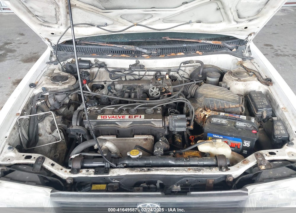 1992 TOYOTA COROLLA LE/DLX VIN: 1NXAE97A8NZ343711