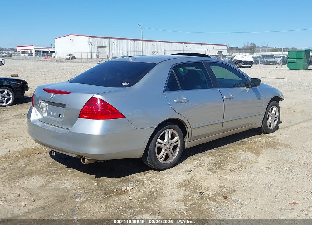 2006 HONDA ACCORD VIN: 1HGCM56876A059790