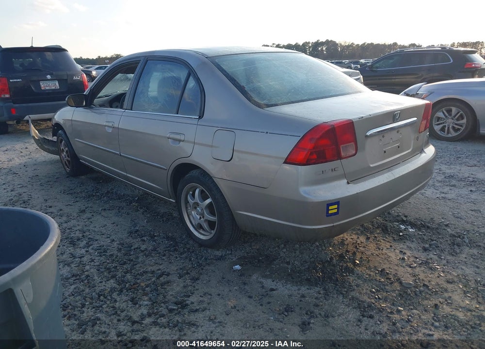 2002 HONDA CIVIC VIN: 2HGES15592H562781
