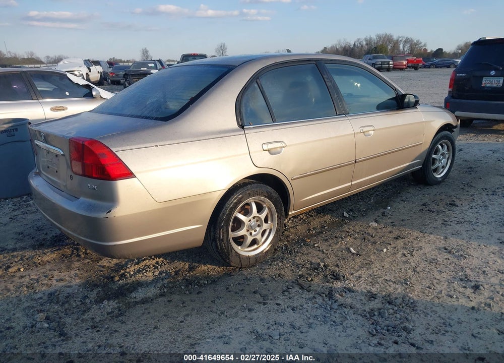 2002 HONDA CIVIC VIN: 2HGES15592H562781