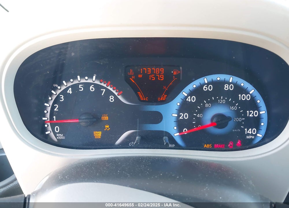 2010 NISSAN CUBE 1.8S VIN: JN8AZ2KR2AT169801
