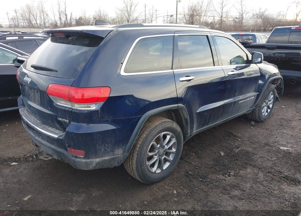 2016 JEEP GRAND CHEROKEE VIN: 1C4RJFBG2GC442983