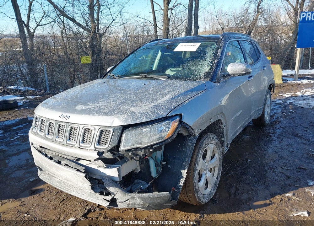 2018 JEEP COMPASS LATITUDE 4X4 VIN: 3C4NJDBB2JT434143