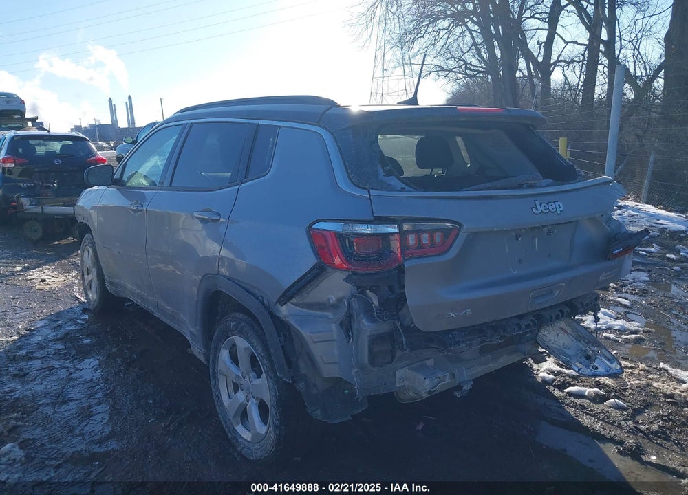 2018 JEEP COMPASS LATITUDE 4X4 VIN: 3C4NJDBB2JT434143