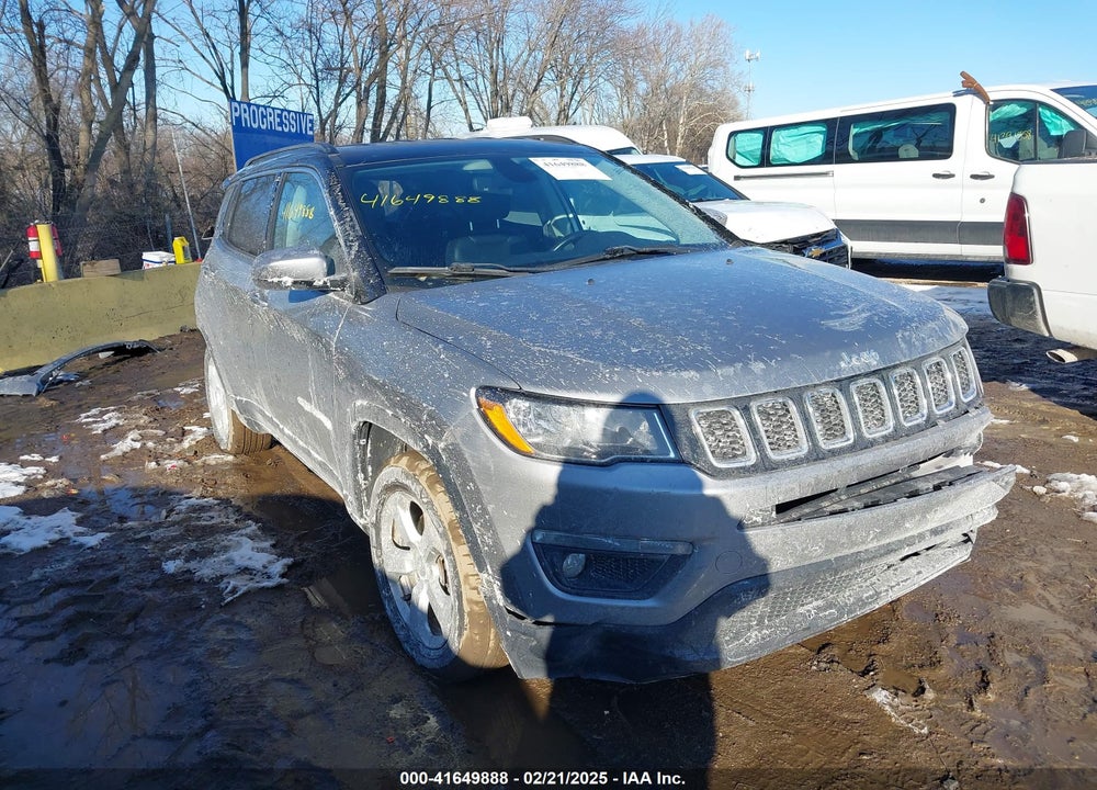 2018 JEEP COMPASS LATITUDE 4X4 VIN: 3C4NJDBB2JT434143