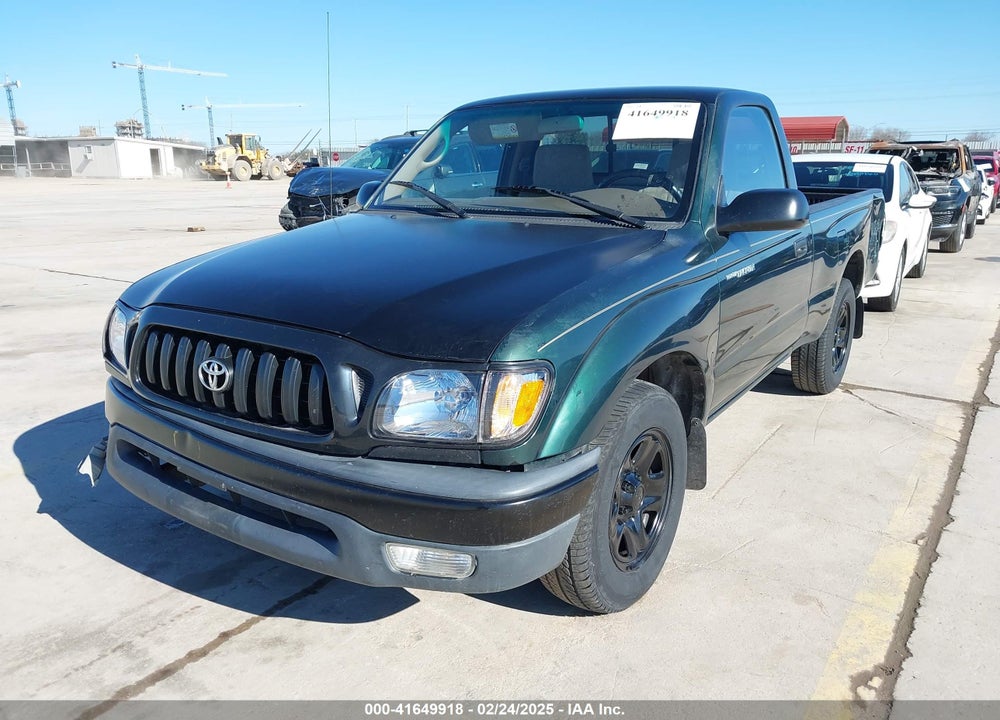 2002 TOYOTA TACOMA VIN: 5TENL42N72Z107868