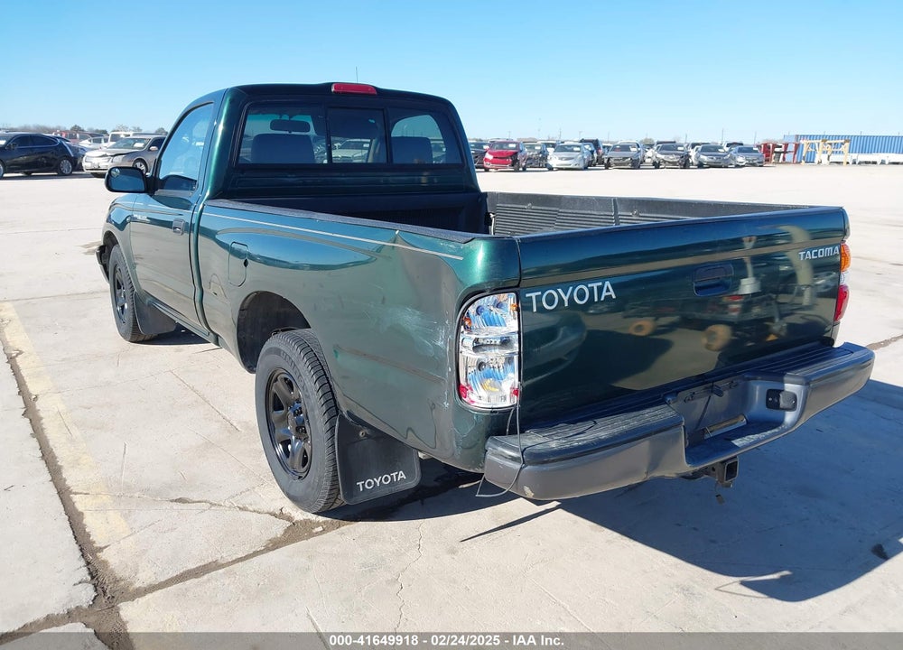 2002 TOYOTA TACOMA VIN: 5TENL42N72Z107868