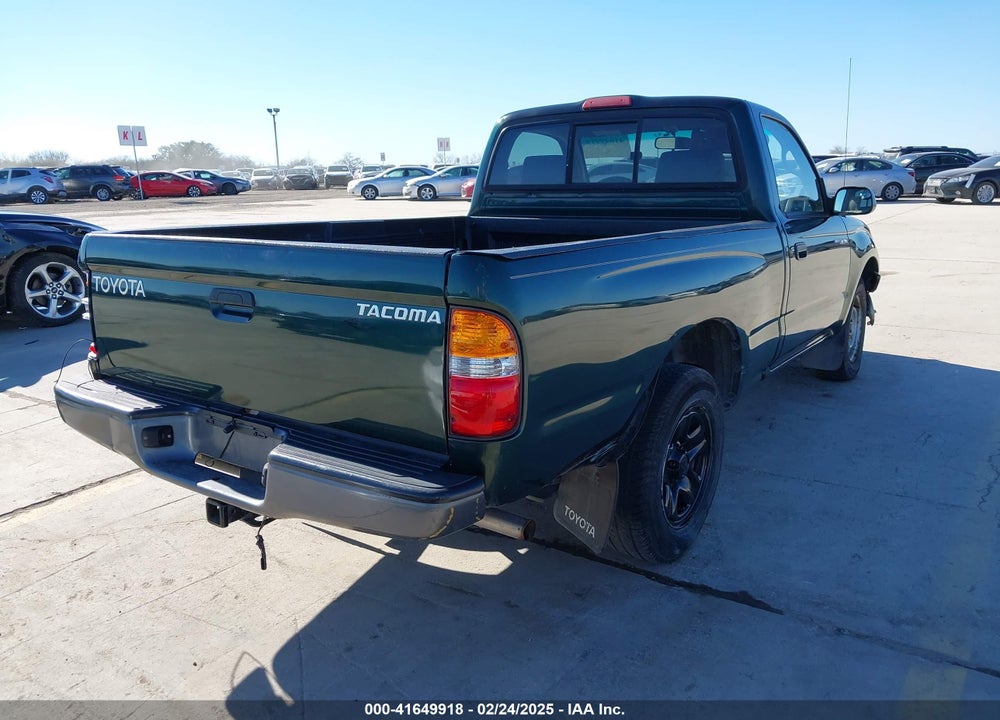 2002 TOYOTA TACOMA VIN: 5TENL42N72Z107868