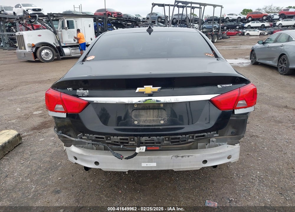 2018 CHEVROLET IMPALA VIN: 2G1125S30J9123378