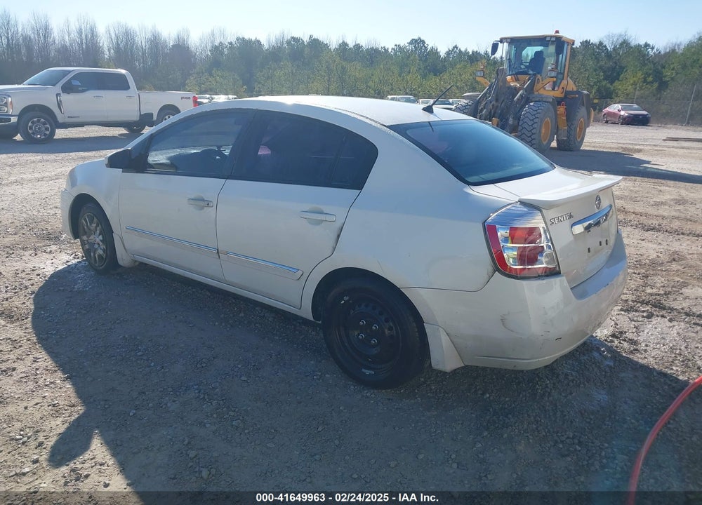 2012 NISSAN SENTRA VIN: 3N1AB6AP0CL627563