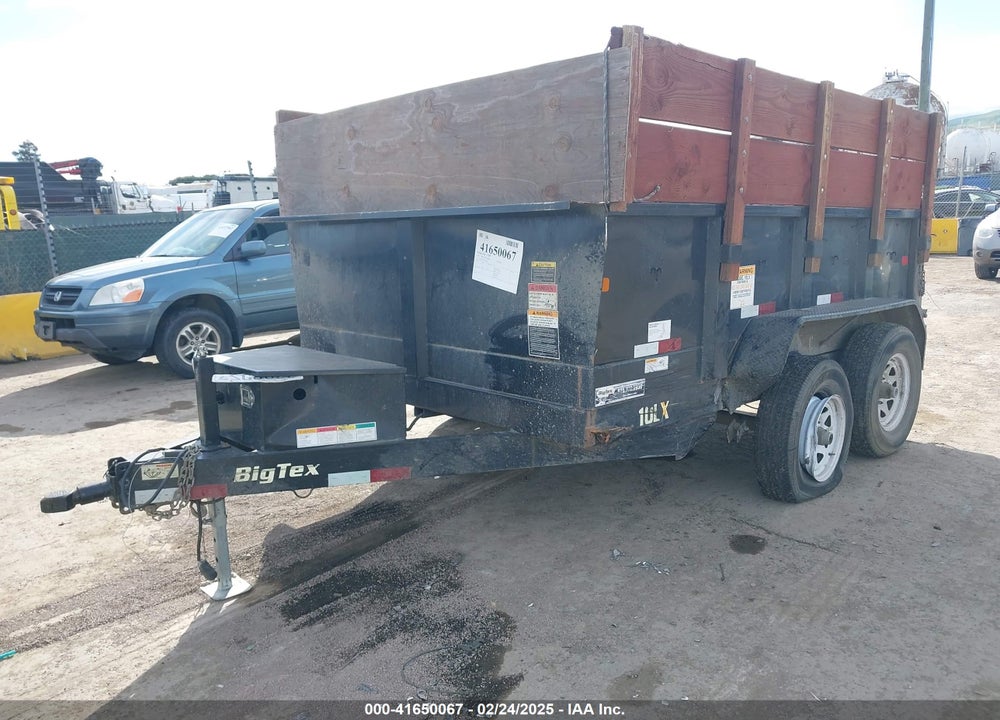 2018 BIG TEX TRAILER CO INC --- VIN: 16VDX1026J5097105