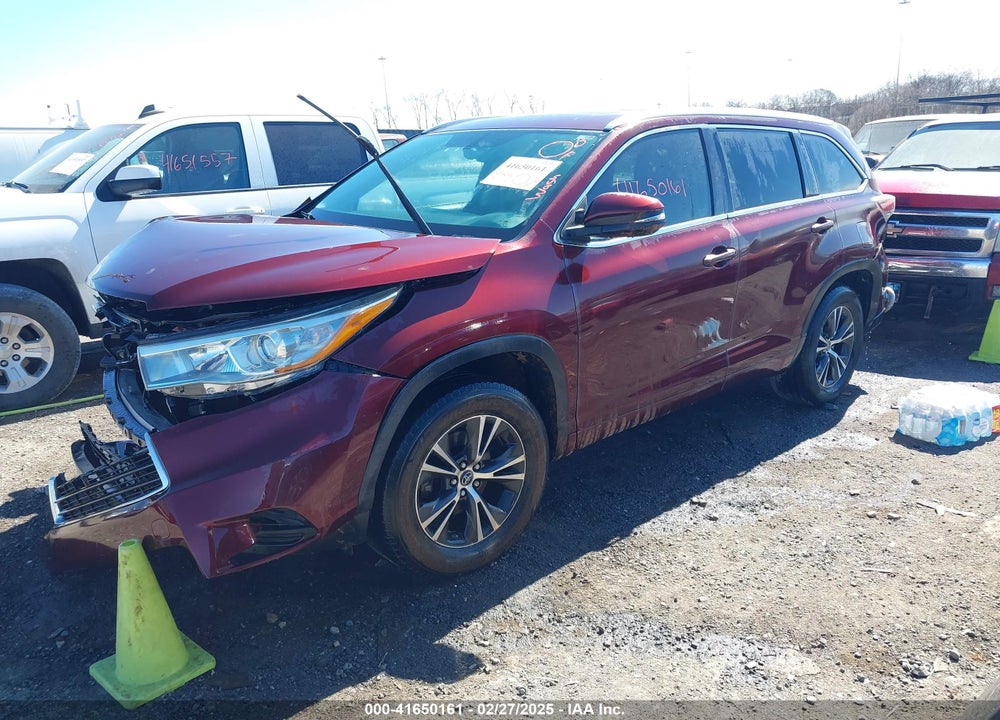 2016 TOYOTA HIGHLANDER VIN: 5TDKKRFHXGS176307