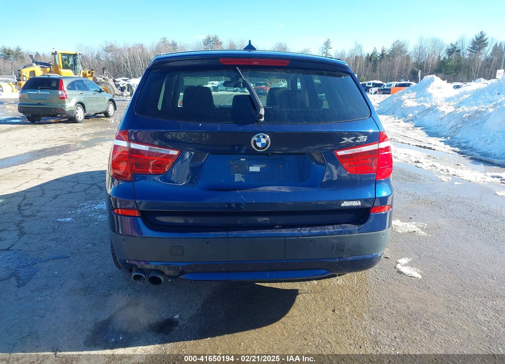 2013 BMW X3 XDRIVE28I VIN: 5UXWX9C53DL874279